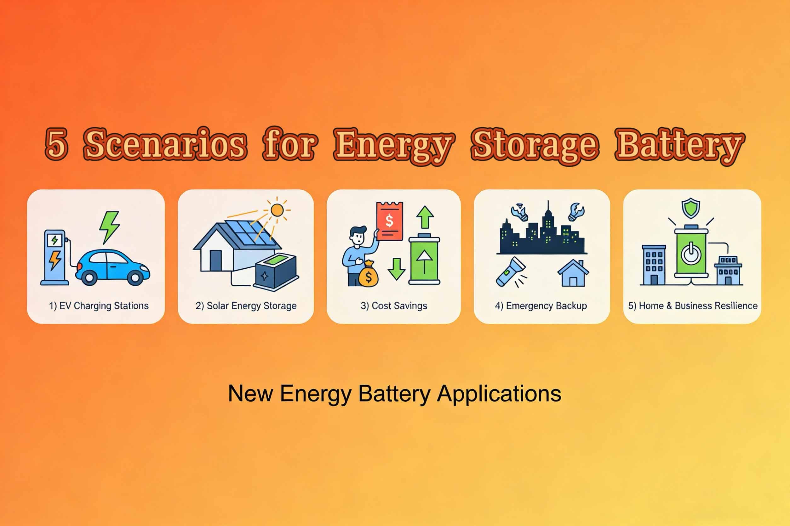 A Home Essential! 5 Scenarios That Show Why You Need an Energy Storage Battery