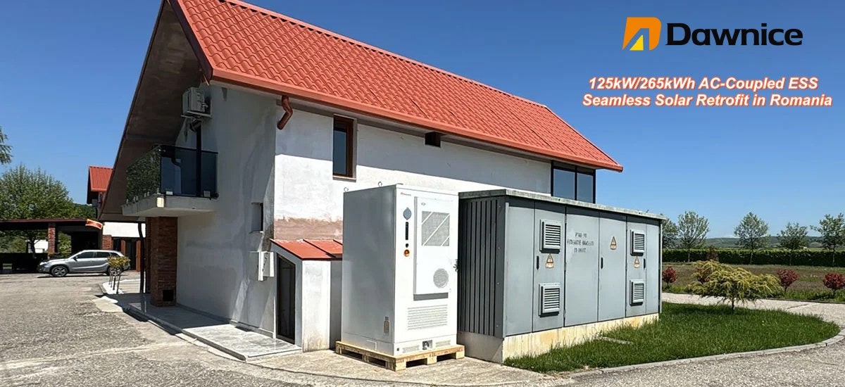 125kW/265kWh AC-Coupled ESS — Seamless Solar Retrofit in Romania