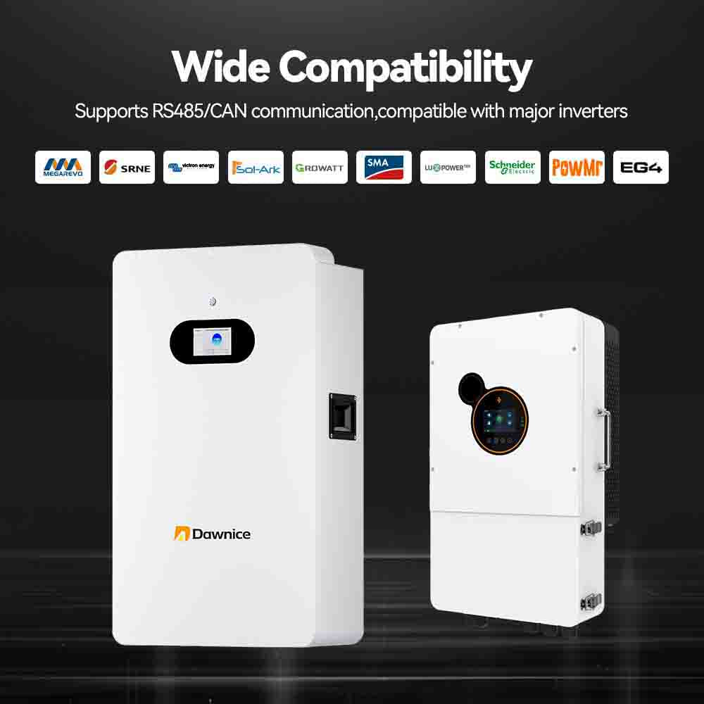 51.2V 100AH 5KWh Lithium Battery