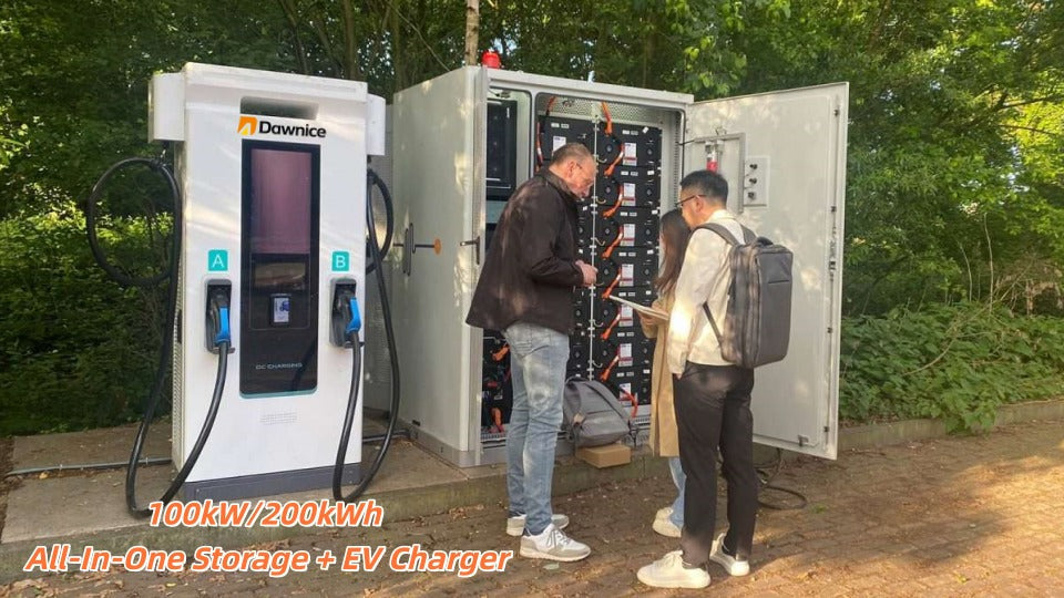 100kW/200kWh All-In-One Storage + EV Charger — Pioneering Solar-Storage-Charging in the Netherlands