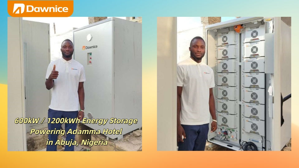 600kW / 1200kWh Energy Storage — Powering Adamma Hotel in Abuja, Nigeria