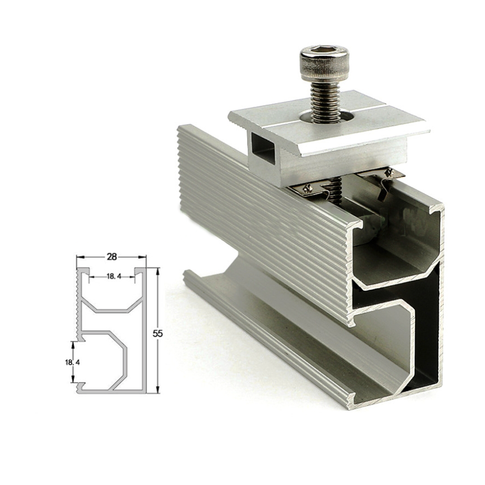 Roof Mounting Bracket for 10 pcs 550W solar panels